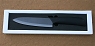 Keramický nůž s matným černým ostřím - 15 cm